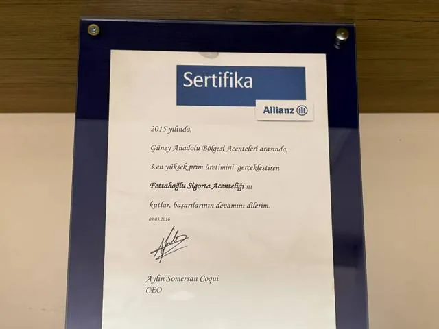 2015 — Bölge Üçüncüsü — Prim Üretimi