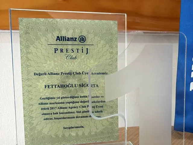 2017 — Allianz Prestij Club Üyeliği