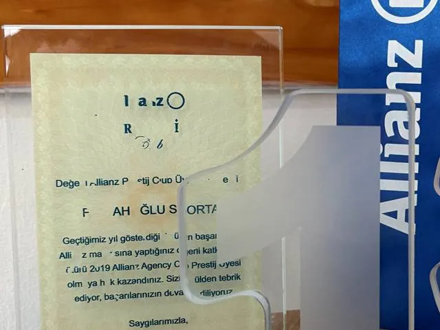 2019 — Allianz Prestij Club Üyeliği